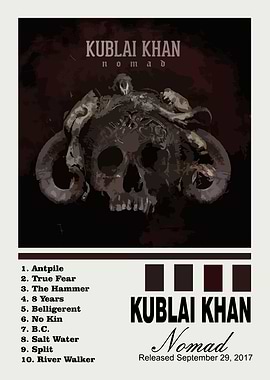 Kublai Khan Nomad Album Cover Art