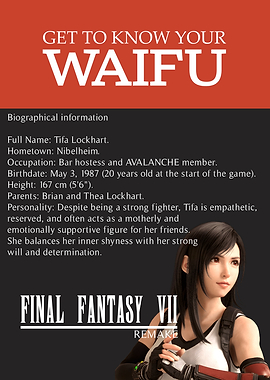 Tifa Lockhart Waifu Guide