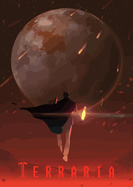 Terraria Game Poster