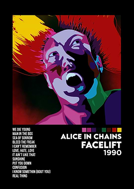 Alice in Chains Facelift Album Cover