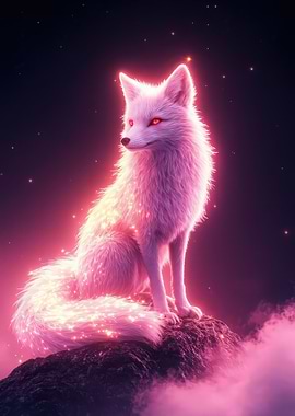 Pink Kitsune