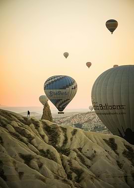 Cappadocia Hot Air Balloons at Sunrise