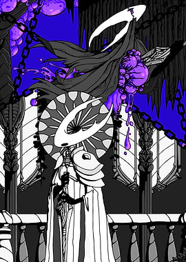 Hollow Knight digital art illustration
