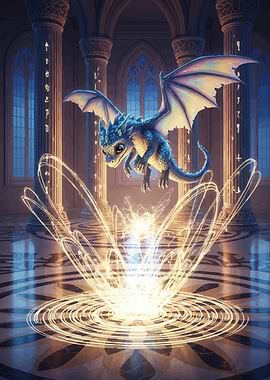 Cute Dragon Magic Hall
