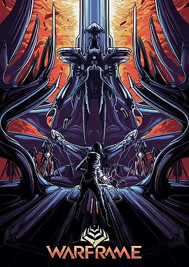 Warframe Confrontation Digital Art