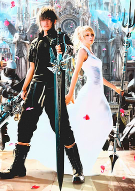 Final Fantasy XV Noctis and Lunafreya