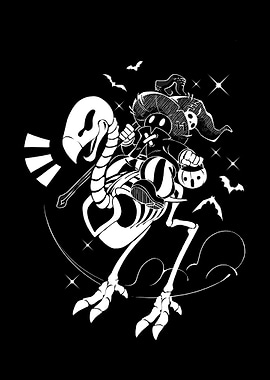 Dark Mage Rider Halloween