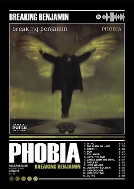 Breaking Benjamin - Phobia Album Cover