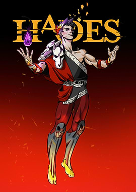 Zagreus from Hades Game Artwork