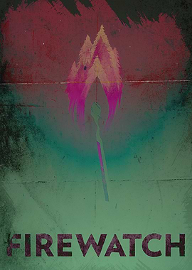 Firewatch Game Poster Art