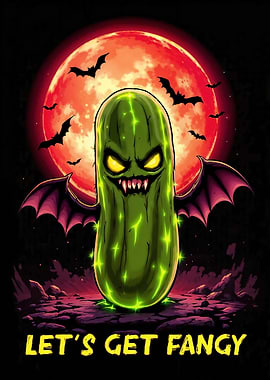 Fangy Pickle Halloween