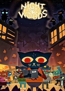 Night in the Woods Poster Art