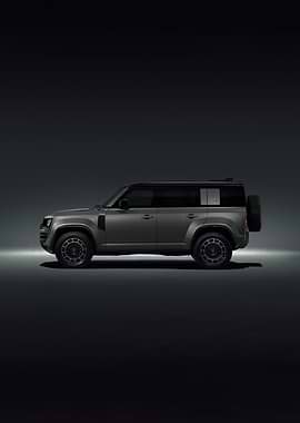 Land Rover Defender Side View
