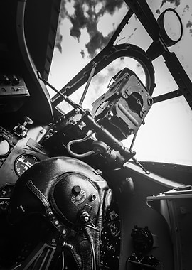 Spitfire MkXIV cockpit