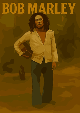 Bob Marley Portrait Art