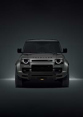 Land Rover Defender Front View