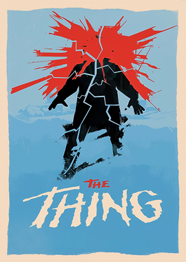 The Thing Movie Poster Art