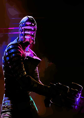 Dead Space Isaac Clarke Illustration