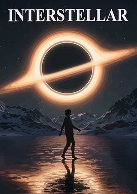 Interstellar Movie Poster Fan Art