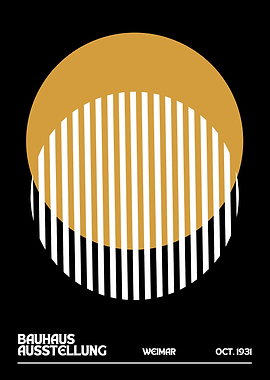 Bauhaus Ausstellung Weimar Poster Art