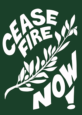 Cease Fire Now Olive Branch