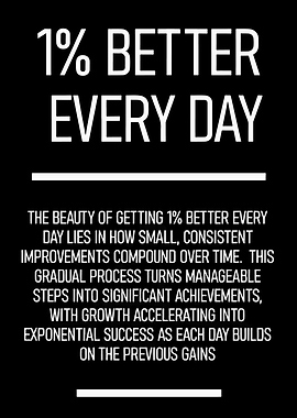 1% Better Every Day Motivation
