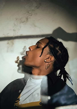 A$AP Rocky Smoking