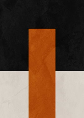 Abstract Color Block Composition