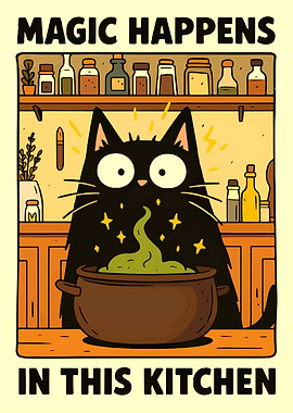 Magic Happens in This Kitchen