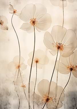 Delicate White Flowers