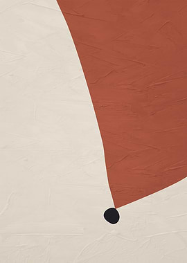 Minimalist Abstract Art with Geometric Shapes