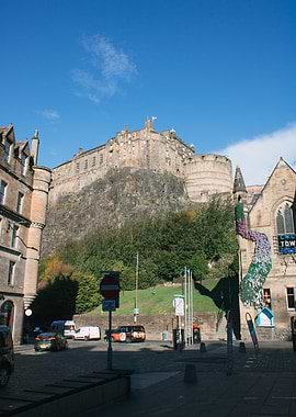 Edinburgh Castle on a Sunny Day
