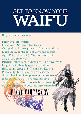 Final Fantasy XVI: Jill Warrick Profile