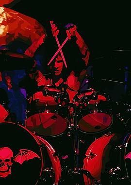 The Rev Drummer in Action