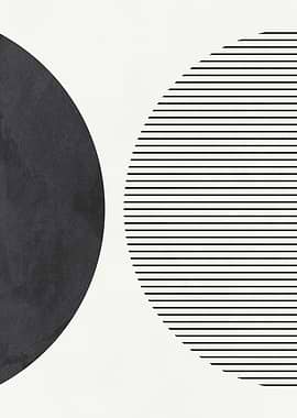 Minimalist Circles Art