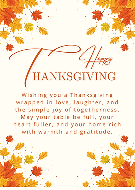 Thanksgiving Togetherness Wrapped in Love and Laughter Wall Art