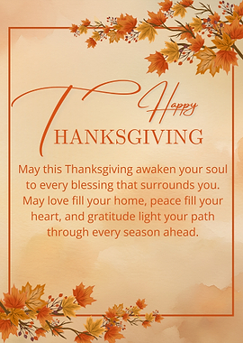 Thanksgiving Blessings Let Love Fill Your Home Wall Art