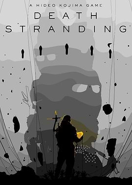 Death Stranding Game Poster Art