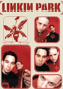 Linkin Park Band Poster