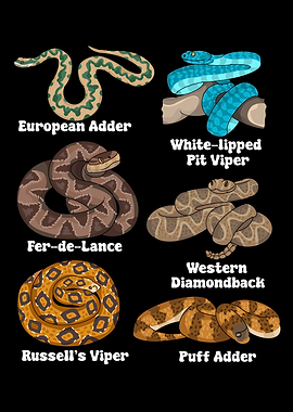 Snake Lover Kids Herpetologist Boys Species Snakes