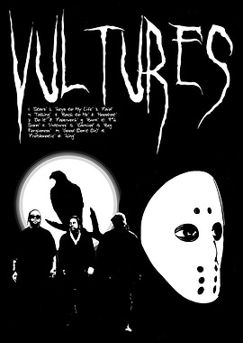 Kanye West and Ty Dolla Sign Vultures Album Cover Art