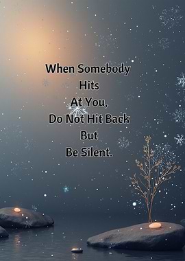 Inspirational Quote on Serene Landscape