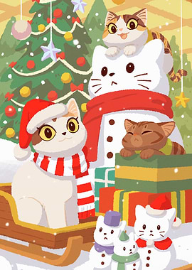 Christmas Cats Celebration