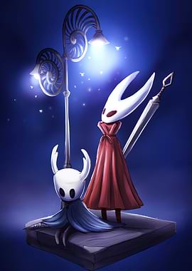 Hollow Knight and Hornet