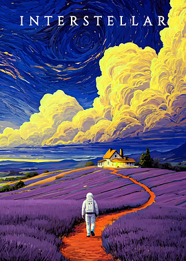 Interstellar Movie Poster Art