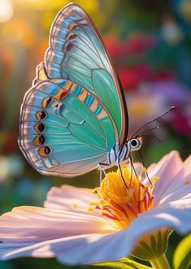 Butterfly on Flower