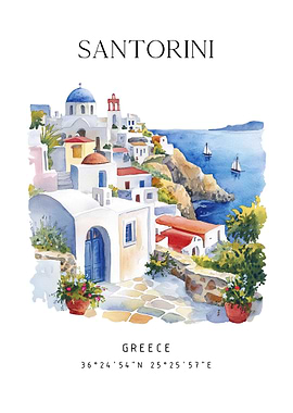 Santorini Greece Travel