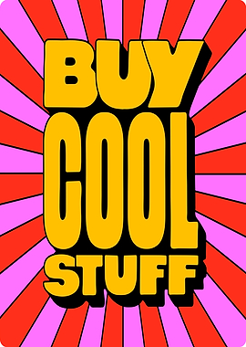 Buy Cool Stuff Retro Graphic