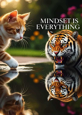 Mindset is Everything: Cat and Tiger