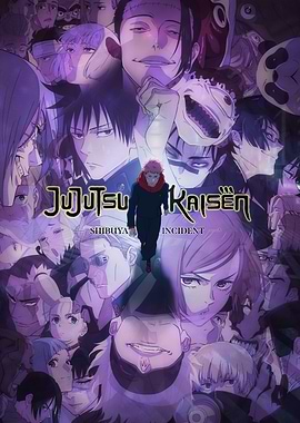 Jujutsu Kaisen Shibuya Incident Arc Visual